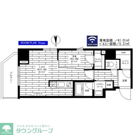 ステージグランデ秋葉原(ステージグランデアキハバラ)の物件間取画像